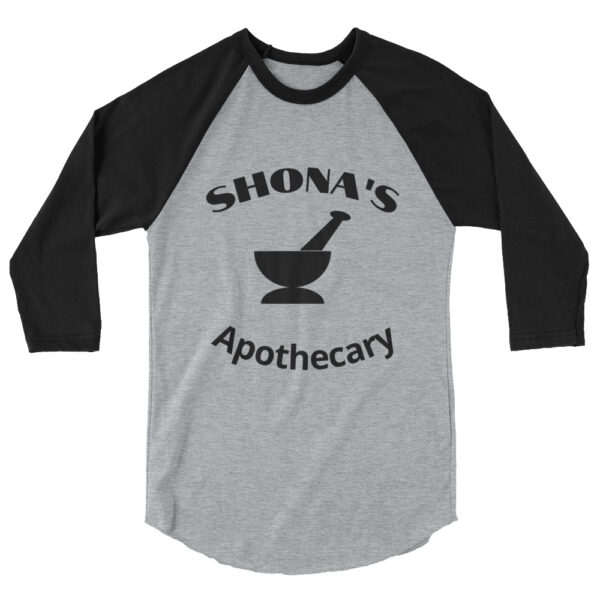 3/4 sleeve raglan shirt - Image 2
